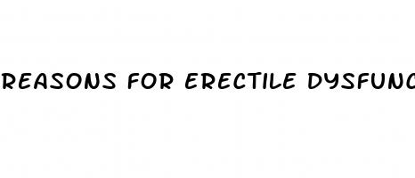 reasons for erectile dysfunction at 60