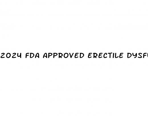 2024 fda approved erectile dysfunction topical creams