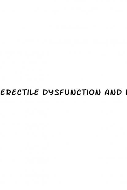 erectile dysfunction and benign prostatic hyperplasia