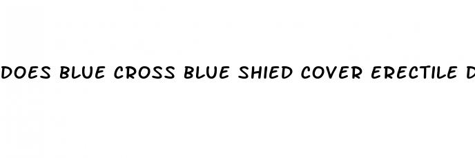 does blue cross blue shied cover erectile dysfunction drugs