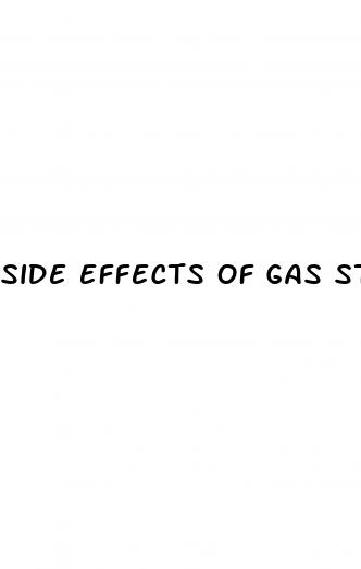 side effects of gas station male enhancement