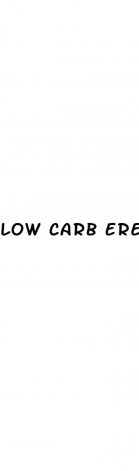 low carb erectile dysfunction reddit