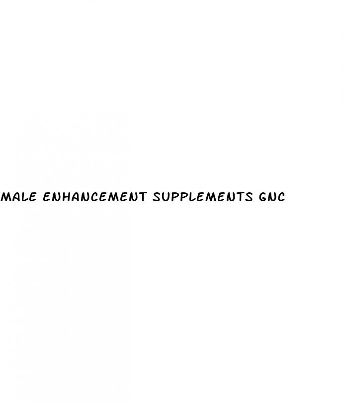 male enhancement supplements gnc