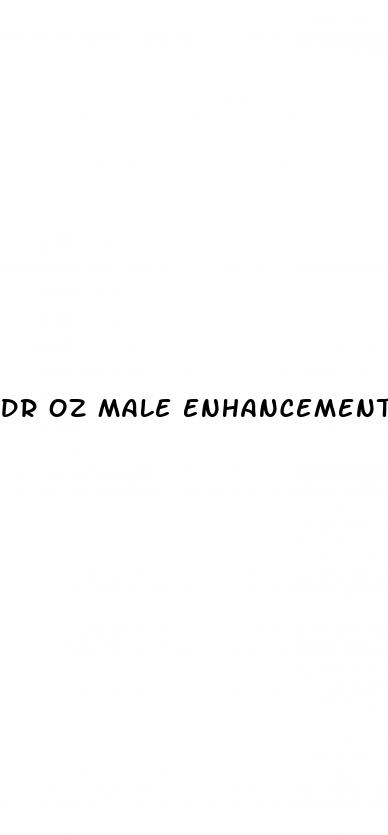 dr oz male enhancement ad