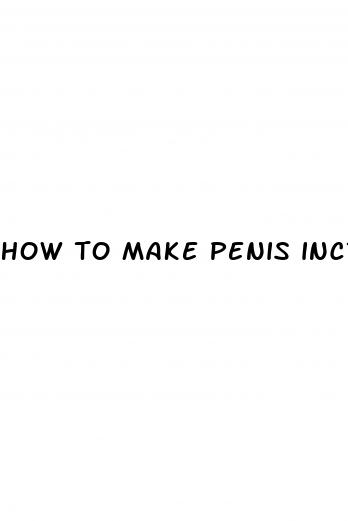 how to make penis increase in size