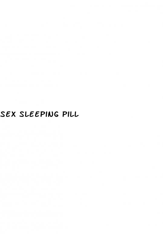 sex sleeping pill