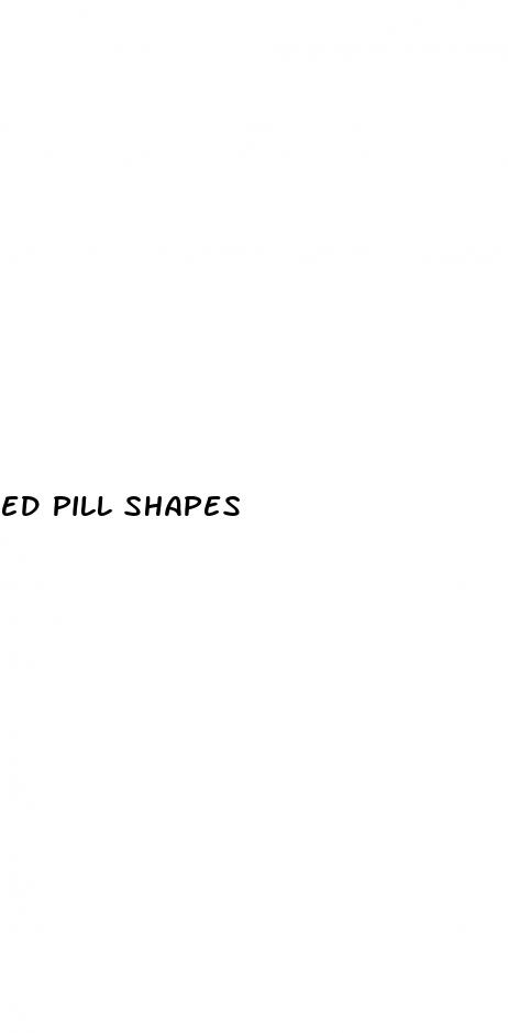 ed pill shapes