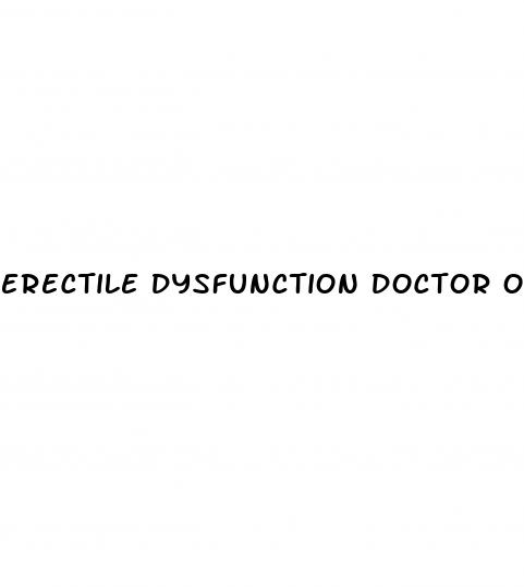 erectile dysfunction doctor online