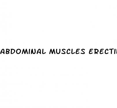 abdominal muscles erectile dysfunction