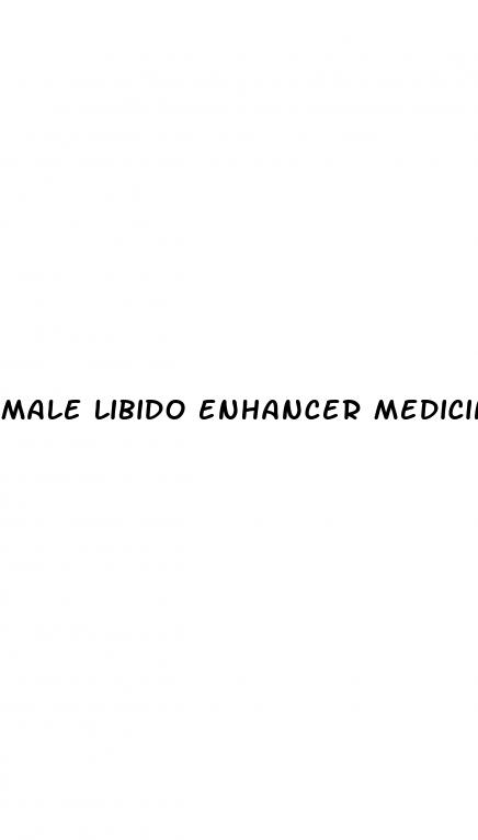 male libido enhancer medicine