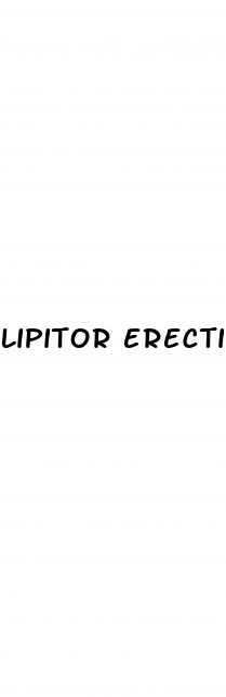 lipitor erectile dysfunction