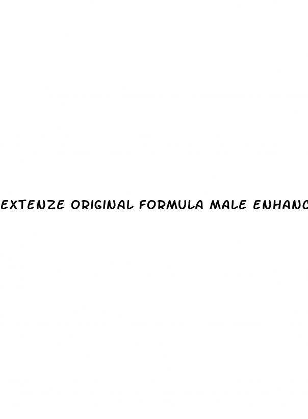 extenze original formula male enhancement