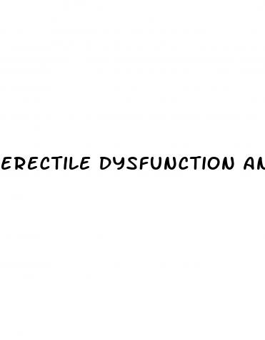 erectile dysfunction and kidney disease