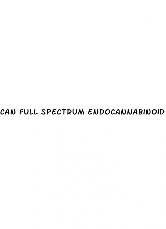 can full spectrum endocannabinoid oil cause erectile dysfunction