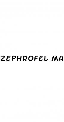 zephrofel male enhancement