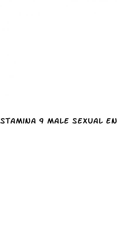 stamina 9 male sexual enhancement pill