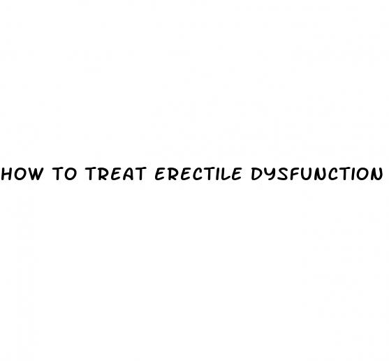 how to treat erectile dysfunction with a home remedy