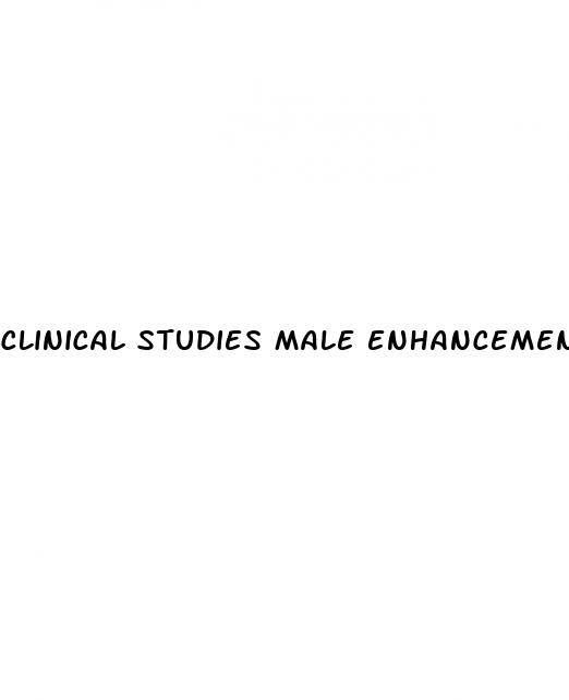 clinical studies male enhancement