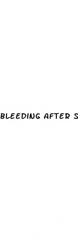 bleeding after sex new birth control pill