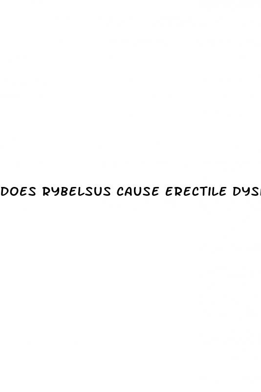 does rybelsus cause erectile dysfunction