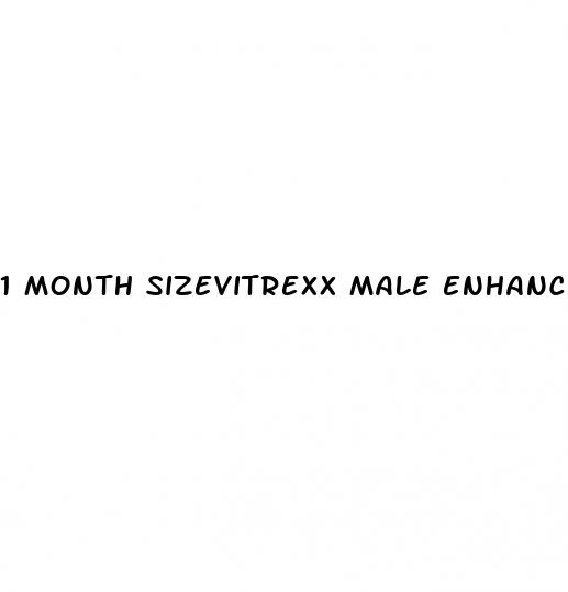 1 month sizevitrexx male enhancement supplement stores