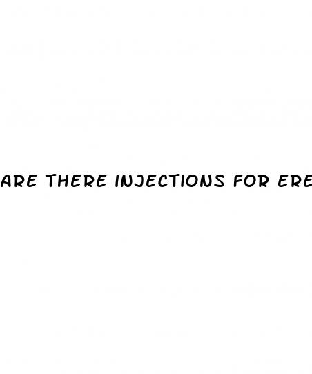 are there injections for erectile dysfunction