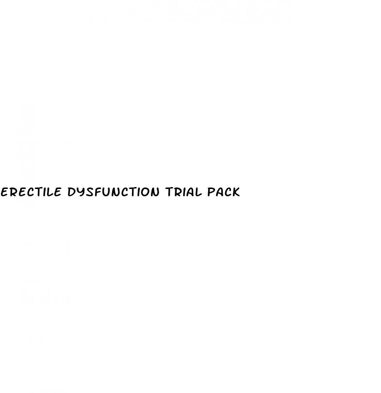 erectile dysfunction trial pack