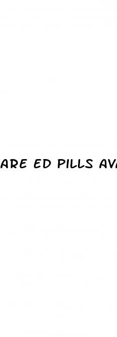 are ed pills available without a prescription from a doctor