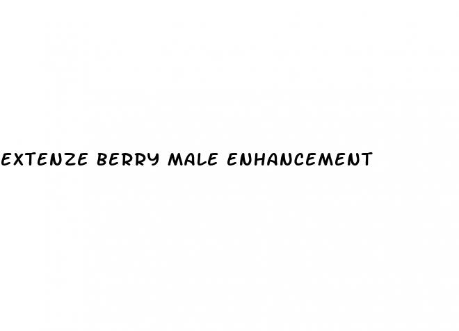 extenze berry male enhancement