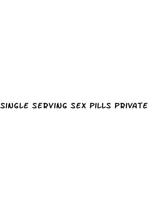 single serving sex pills private label