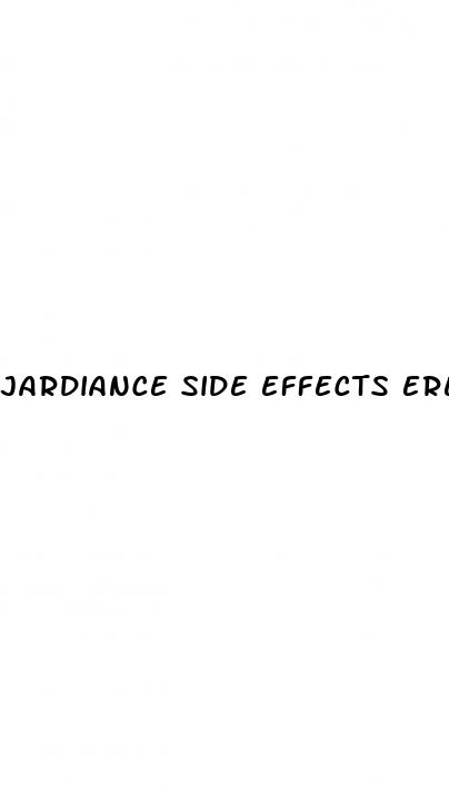 jardiance side effects erectile dysfunction