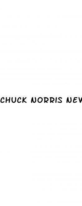 chuck norris new sex pill