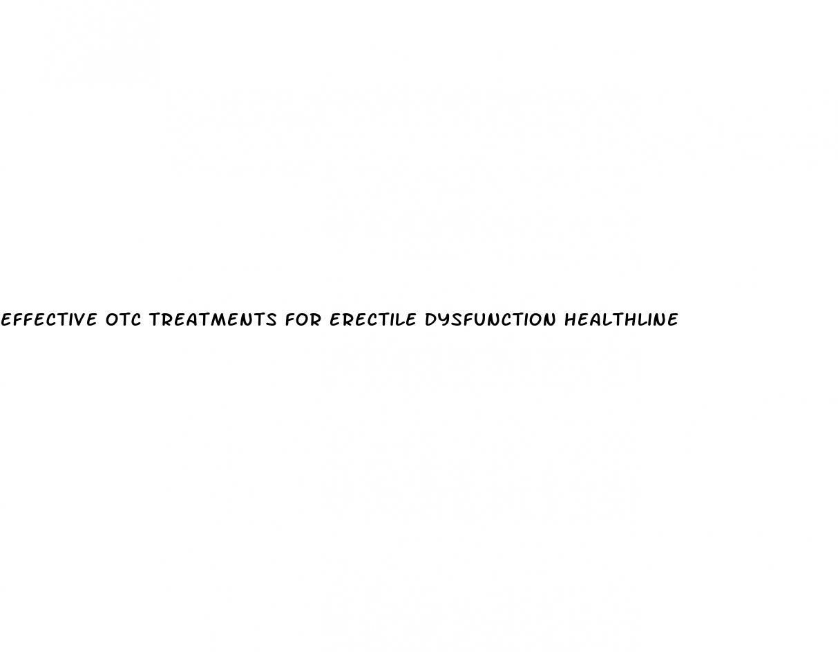 effective otc treatments for erectile dysfunction healthline