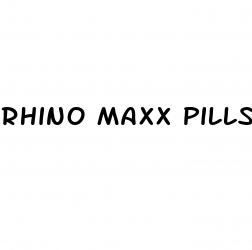 rhino maxx pills