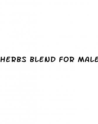 herbs blend for male enhancement