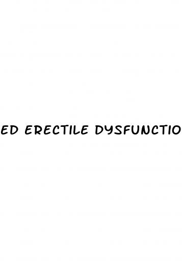 ed erectile dysfunction home remedies