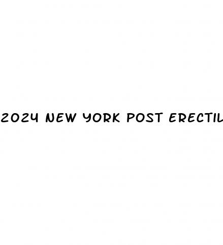 2024 new york post erectile dysfunction side effects