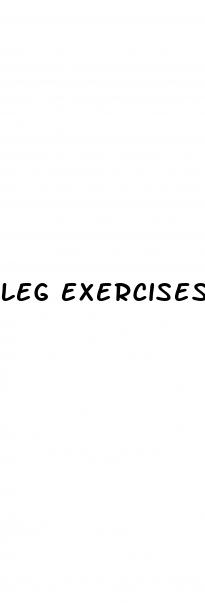 leg exercises erectile dysfunction