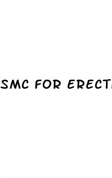 smc for erectile dysfunction