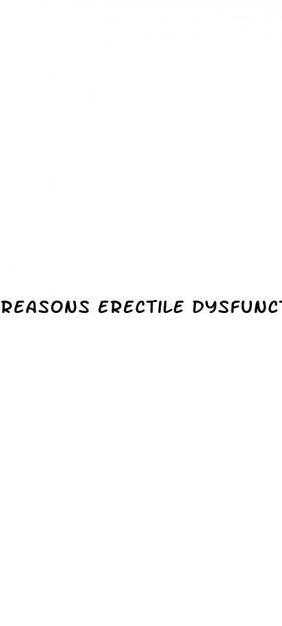 reasons erectile dysfunction young age