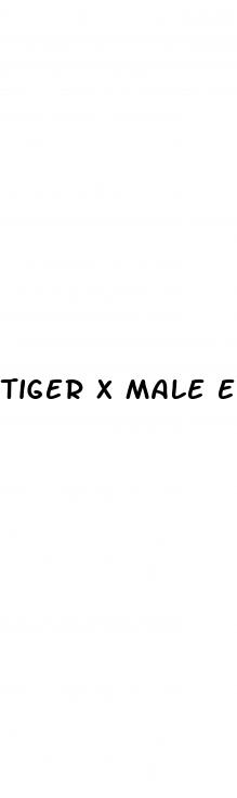 tiger x male enhancement