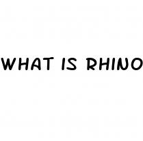 what is rhino pill for