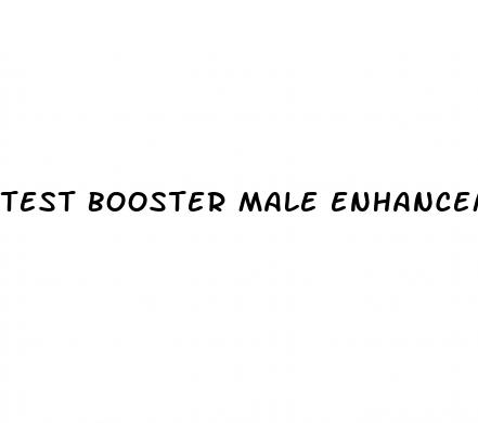 test booster male enhancement