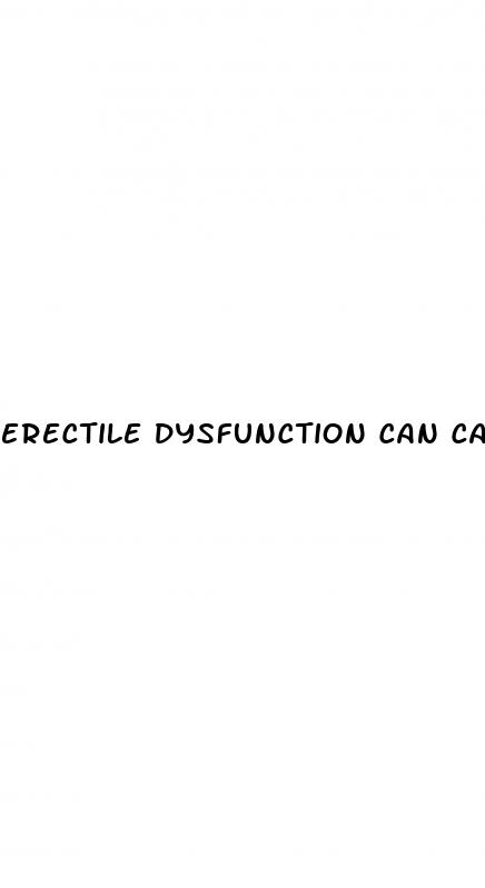 erectile dysfunction can cause heart attack