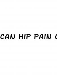 can hip pain cause erectile dysfunction