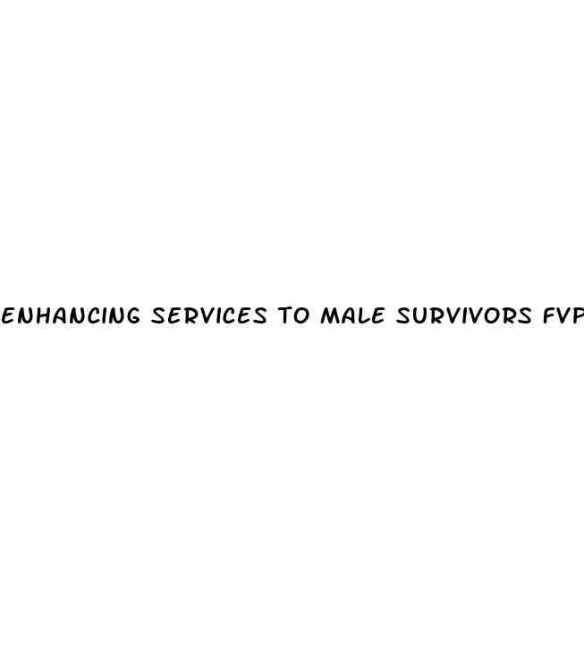 enhancing services to male survivors fvpsa