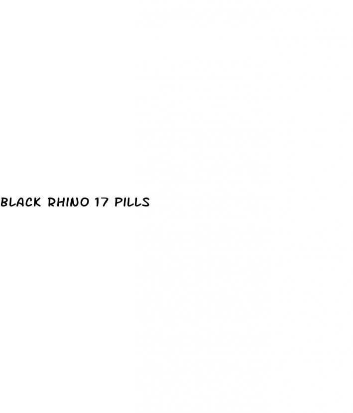 black rhino 17 pills