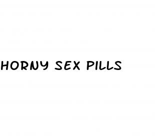 horny sex pills