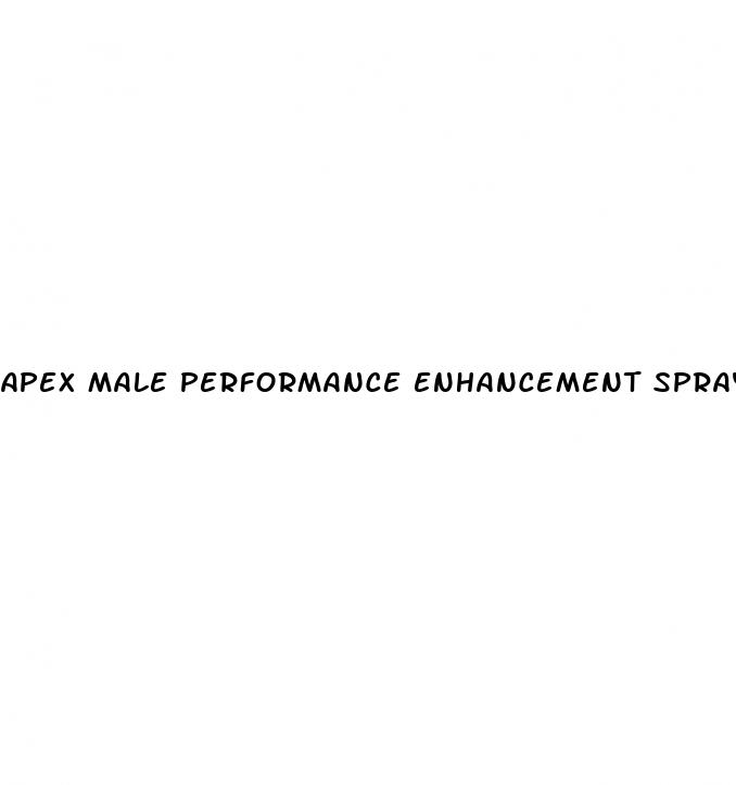 apex male performance enhancement spray