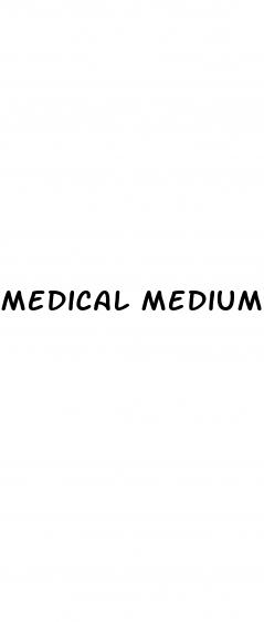 medical medium erectile dysfunction